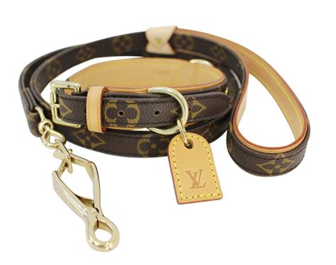 fake louis vuitton dog collar and leash|louis vuitton dog collar price.